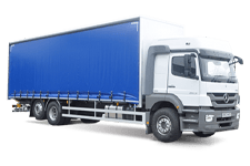 Car Hire Castleford - 26 Tonne Curtain Side Truck - Truck hire Castleford