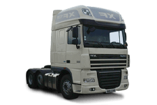 Car Hire Castleford - 44 Tonne Sleeper Truck - Truck hire Castleford