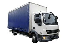 Car Hire Castleford - 7.5 Tonne Curtain Side Truck - Truck hire Castleford