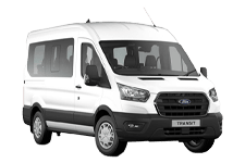 Car Hire Castleford - Ford Minibus - Accommodates 12 Passengers - Minibus hire Castleford