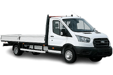 Car Hire Castleford - Ford Transit Dropside Van - Van hire Castleford
